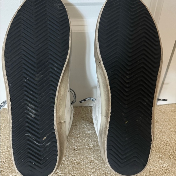 Golden Goose Midstar Wing Tip Glitter Sneakers - Sz 39/9 - Picture 7 of 12